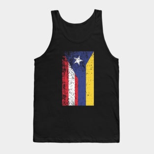 Puerto Rican Colombian Flag - Puerto Rico Colombia Bandera Tank Top